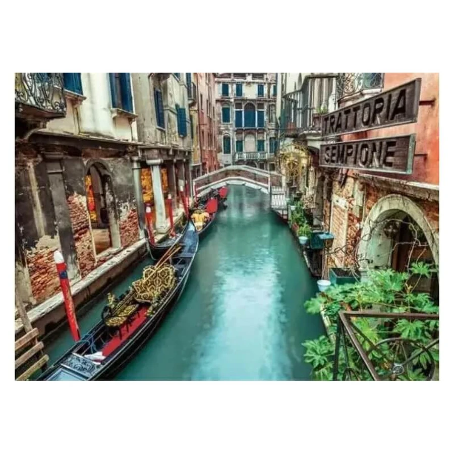 Clementoni Venice Canal Puzzle for Adults, 1,000 Pieces