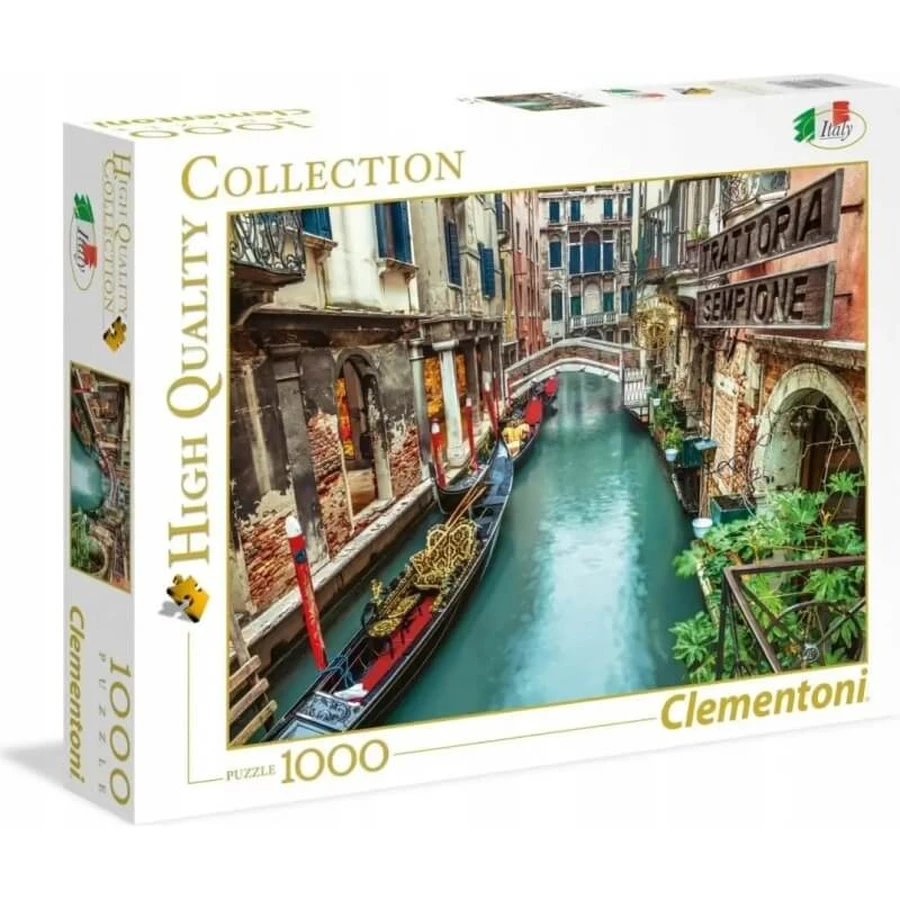 Clementoni Venice Canal Puzzle for Adults, 1,000 Pieces