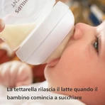 Avent natural response - biberon trasparente 1m+ koala 260 ml
