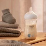 Avent natural response - biberon trasparente 1m+ koala 260 ml