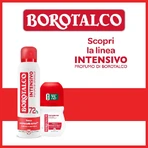Borotalco Parfum Talc Intensif - Déodorant en spray 72 heures, 150 ml
