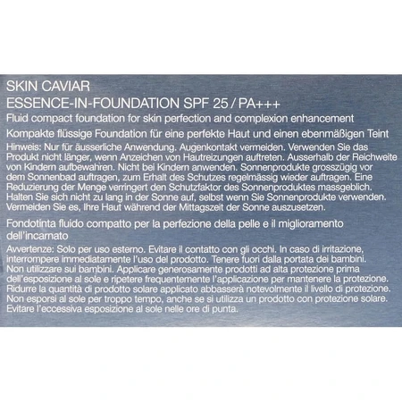 La Prairie Skin Caviar Essence-in-Foundation SPF 25 - Compact Foundation 30 ml - N-20 Pure Ivory
