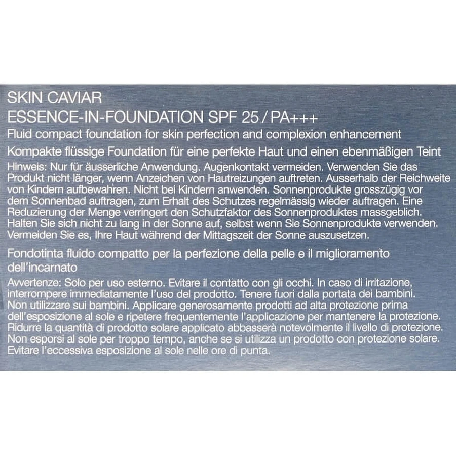 La Prairie Skin Caviar Essence-in-Foundation SPF 25 - Compact Foundation 30 ml - N-20 Pure Ivory