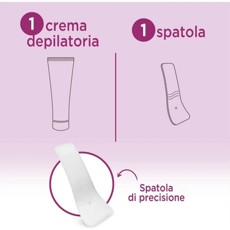 Depilsoap Hair Removal Cream for Underarms and Bikini Area, for Sensitive Skin, 75 ml