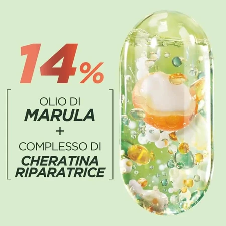 Fructis Repair & Strengthen Hair Bomb Keratin - Mascarilla reparadora profunda 320 ml