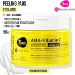 Toallitas exfoliantes 7days Aha + Vitamina C - 50 toallitas exfoliantes