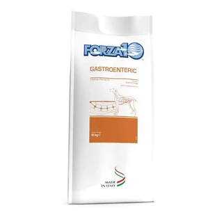 Forza10 Aliment gastro-entérique allégé pour chiens au poisson - Aliment complet pour chiens, 10 kg
