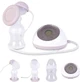 Cangaroo Elegance – Leise elektrische Milchpumpe mit khakifarbenem LCD-Touchscreen