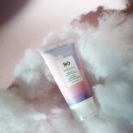 R+co On a Cloud Mascarilla reparadora con aceite de baobab - Mascarilla reparadora hidratante 147 ml