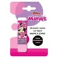 Disney Minnie - Bálsamo labial hidratante y protector con aroma a fresa para niños, 4 g