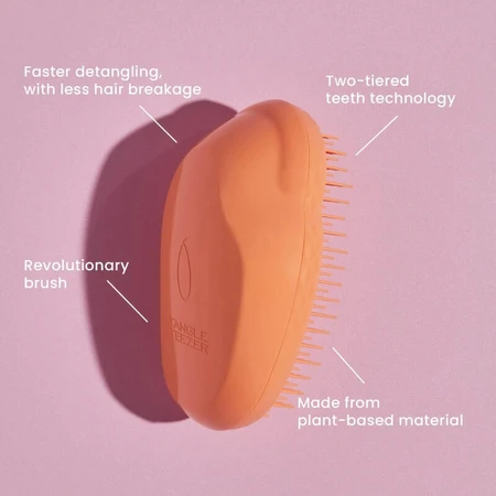 Tangle Teezer Plant Detangler - Ontklittende borstel - Oranje