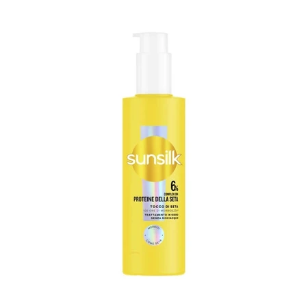 Sunsilk Touch of Silk - Leave-in Treatment Serum with Silk Proteins, 200 ml