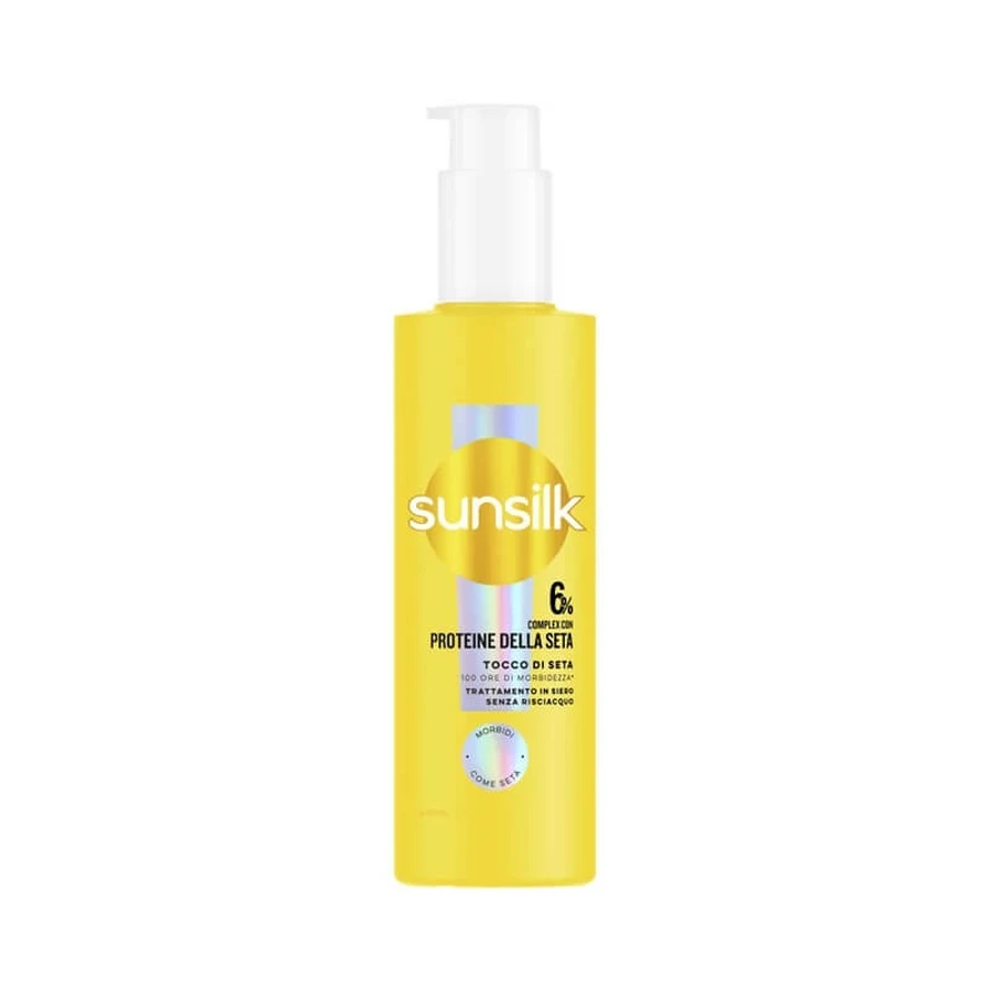 Sunsilk Touch of Silk - Leave-in Treatment Serum with Silk Proteins, 200 ml