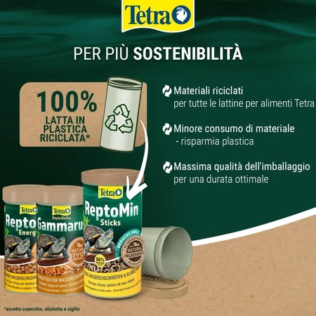 Tetra Gammarus - alimento complementario para tortugas, 1 litro