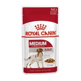 Royal Canin Medium Adult - Alimento completo para perros adultos de tamaño mediano, 140 g