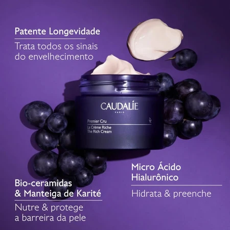 Caudalie Premier Cru Crème Riche - Crème anti-âge 50 ml