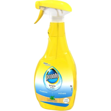 Pronto 5-in-1 Wood Cleaner Spray with Aloe Vera, Trigger Spray, 500 ml