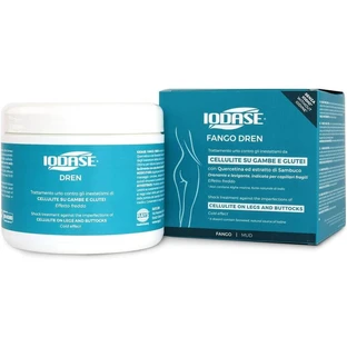 Tratamiento «Iodase Fango Dren» con efecto refrescante contra la celulitis en piernas y glúteos, 700 g