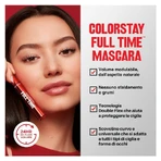 Revlon ColorStay Full Time Waterproof - Máscara de pestañas n.º 411 Blackest Black