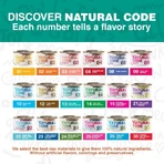 Natural Code 10 ton și pești albi mici – hrană complementară pentru pisici, 85 g