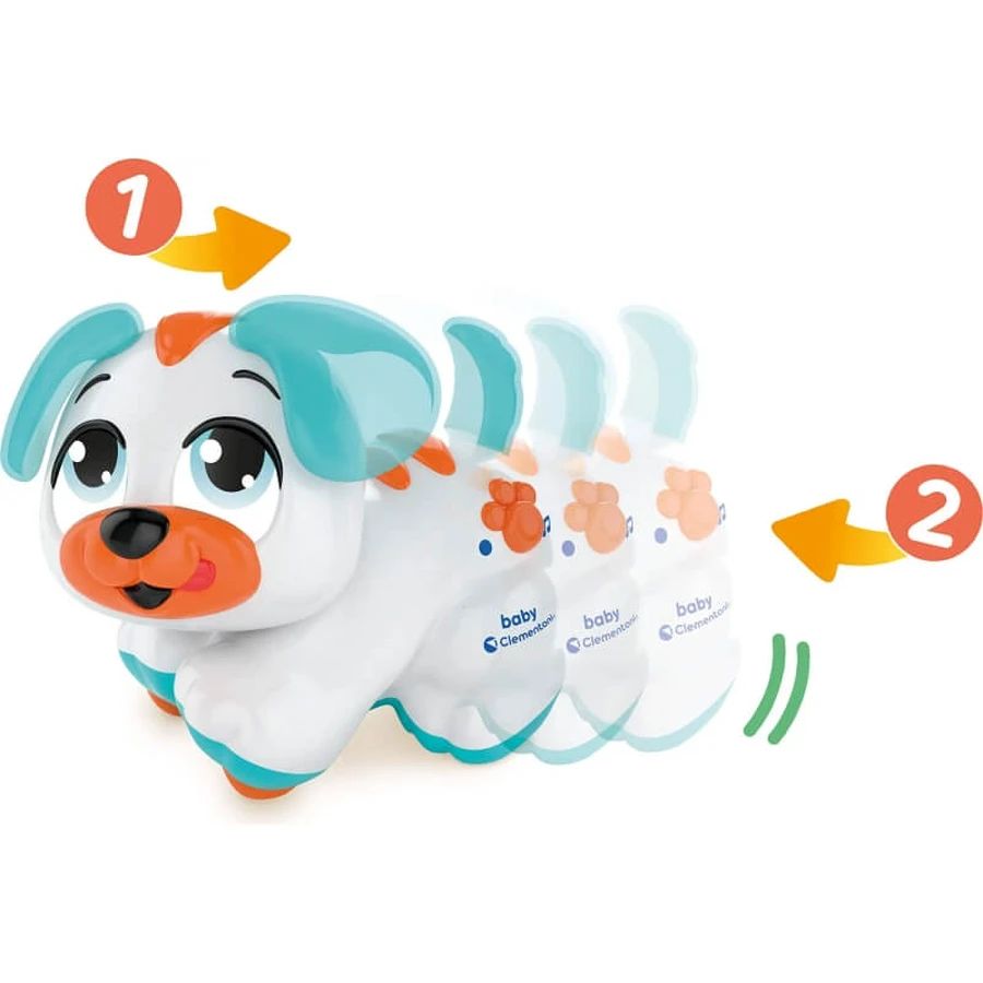Clementoni Cagnolino, the Cuddle-Seeker - Interactive Toy