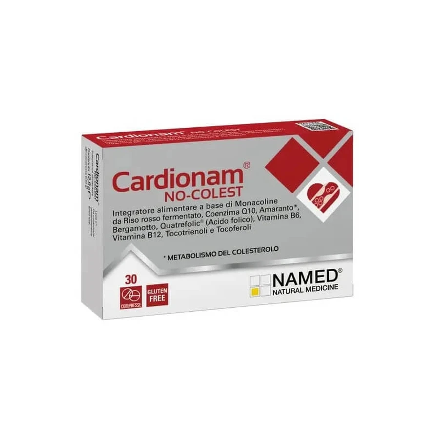 Cardionam No-Cholest 30 tablets - cholesterol supplement