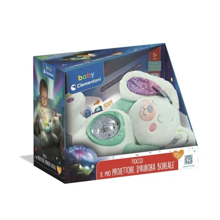 Clementoni Fiocco - Northern Lights Projector with Sounds and Melodies for Children
