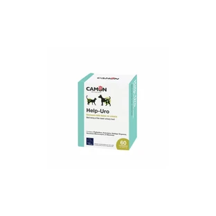 Camon Help-uro – Nahrungsergänzungsmittel für die Harnwege bei Hunden und Katzen, 60 Tabletten