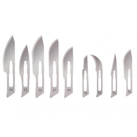 Sterile disposable scalpel, size 20
