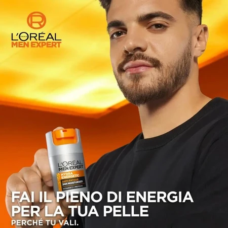 L'Oréal Paris Men Expert - Crema hidratante antifatiga de larga duración, 50 ml