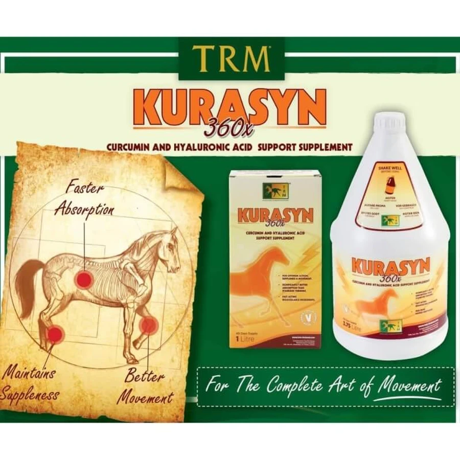 Trm Kurasyn 360x - supplemental feed for sport horses, 1 liter