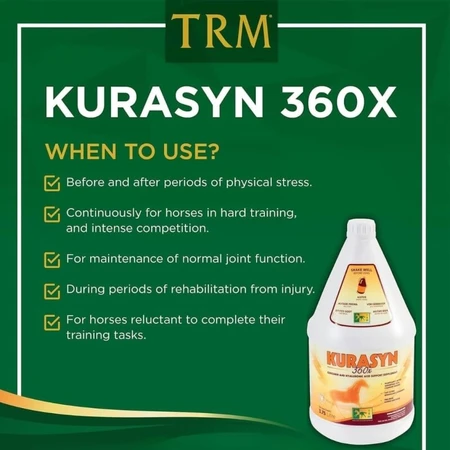 Trm Kurasyn 360x - supplemental feed for sport horses, 1 liter