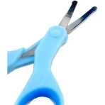 Chicco Baby Scissors for Safe Hygiene, Light Blue