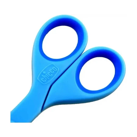 Chicco Baby Scissors for Safe Hygiene, Light Blue