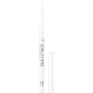 Rimmel ScandalEyes Exaggerate - Lápiz de ojos automático resistente al agua n.º 005 White Snow