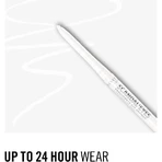 Rimmel ScandalEyes Exaggerate - Lápiz de ojos automático resistente al agua n.º 005 White Snow