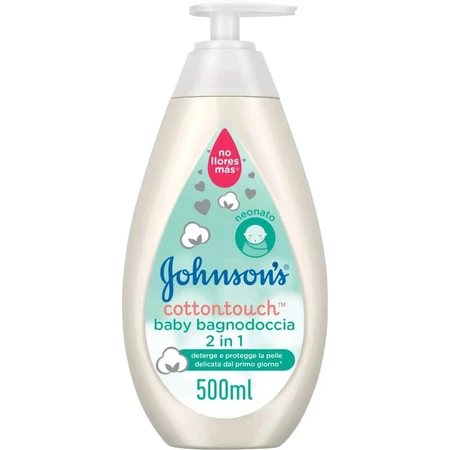 Johnson &amp; Johnson Cottontouch - Baby 2-in-1 Shampoo and Body Wash, 500 ml