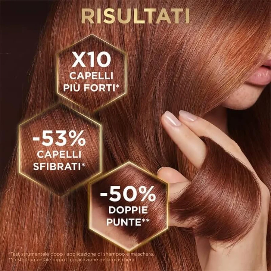 Garnier Ultra Gentle Hair Remedy Honey Treasures – Regenerierende Haarkur für strapaziertes Haar, 340 ml