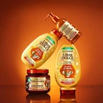 Garnier Ultra Gentle Hair Remedy Honey Treasures – Regenerierende Haarkur für strapaziertes Haar, 340 ml