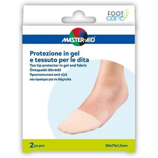 Master Aid Soins des pieds - Protège-orteils en gel et en tissu