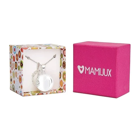 Mamijux Call the Angels - Steel Chain with Silver-Plated Foot Pendant