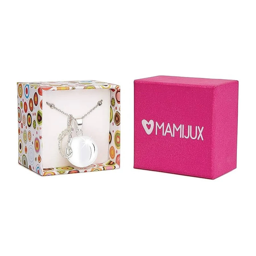 Mamijux Call the Angels - Steel Chain with Silver-Plated Foot Pendant