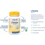 Longlife L-théanine 60 gélules - Complément alimentaire contre la fatigue physique et mentale