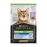Purina Pro Plan Sterilized Senior Turkey - Complete Food for Senior Neutered Cats, 75 g