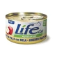 Life Petcare Life Natural para gatos con pollo y manzana - Comida húmeda para gatos, 85 g