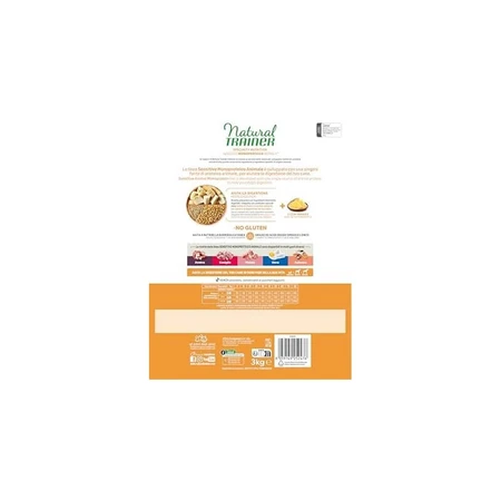 Natural Trainer Specialty Nutrition Lamb - Compleet voer voor volwassen middelgrote en grote honden, 3 kg