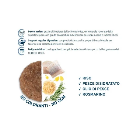 Forza10 Maintenance Alle maten Volwassen vis & rijst - Compleet hondenvoer, 12 kg