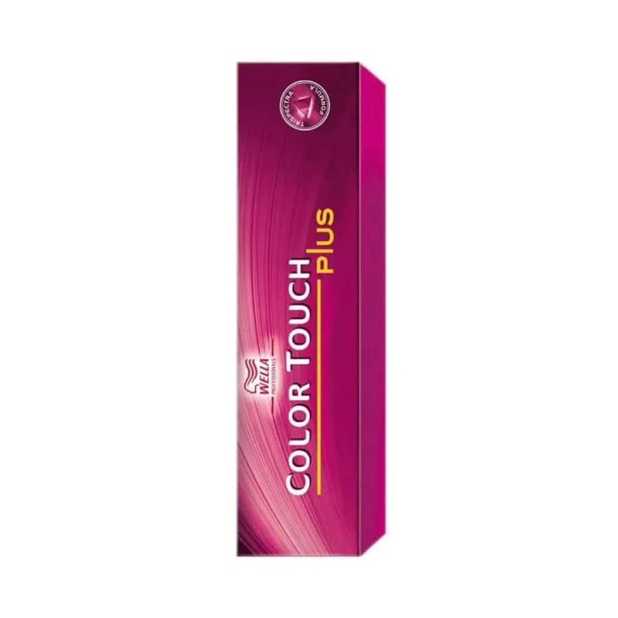 Wella Color Touch Plus nr. 55/07 castaniu deschis intens, natural, nisipiu – vopsea de păr 60 ml