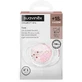 Suavinex Poetry - Sucette en silicone physiologique SX Pro, 6 à 18 mois et plus, rose