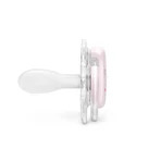 Suavinex Poetry - Chupete de silicona fisiológica SX Pro, de 6 a 18 meses o más, rosa